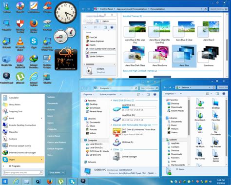 Complimentary download of Windows 7 Aero Blue Lite Edition